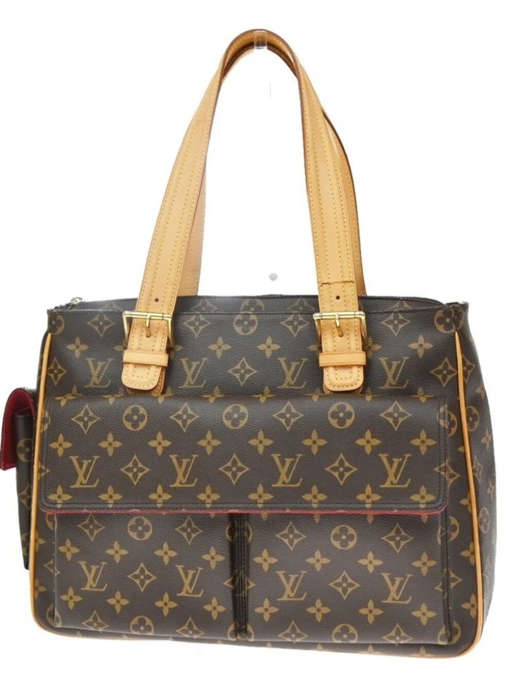 LOUIS VUITTON Multipli Cite Shoulder Bag Monogram Leather Brown M51162 93YJ562